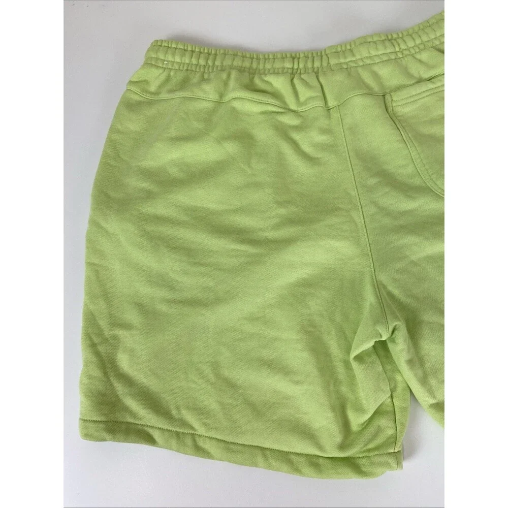 Nike NSW Sportswear Essentials+ French Terry shorts embroidered Neon Green XXL